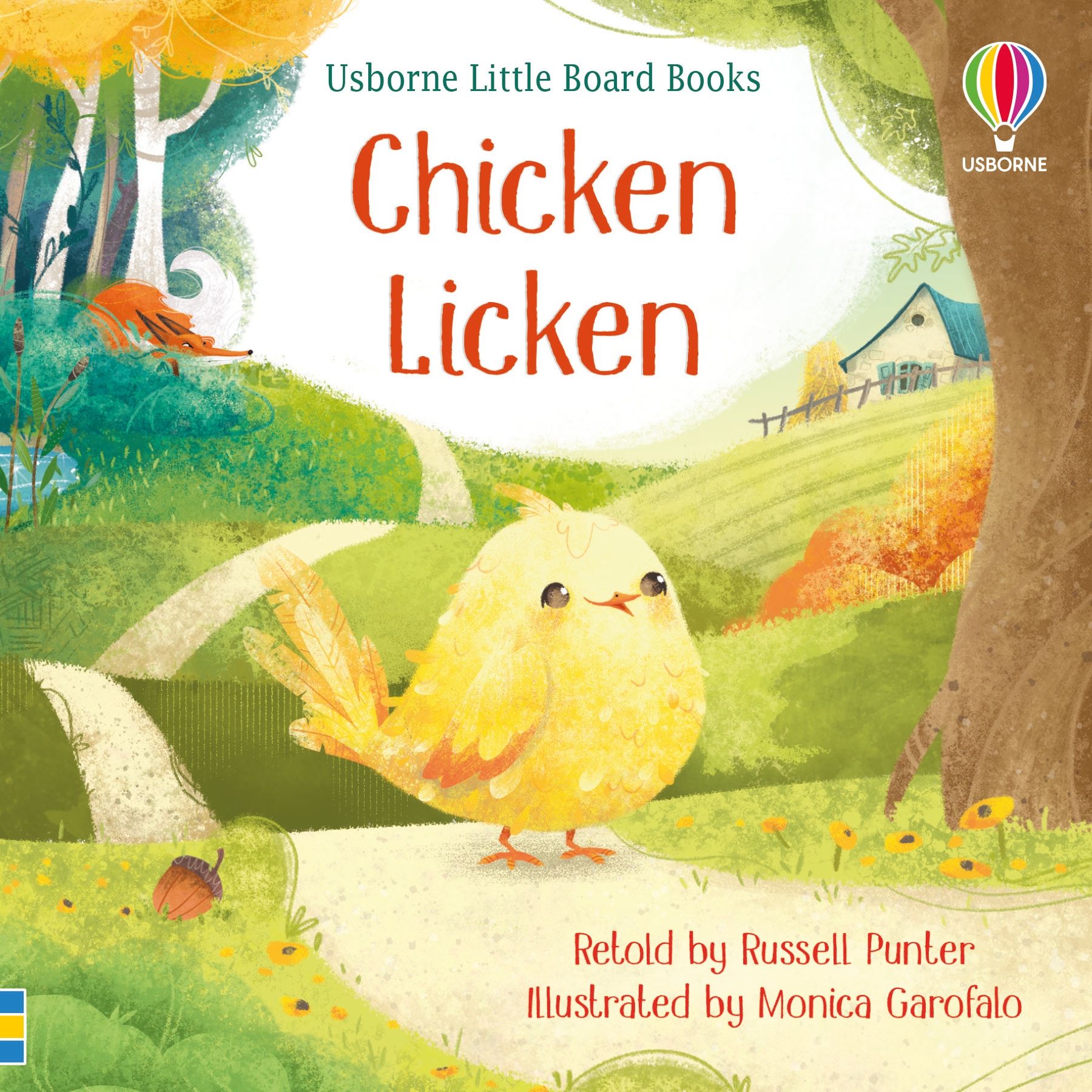 Carte pentru copii, Usborne, Chicken Licken, 2+ ani