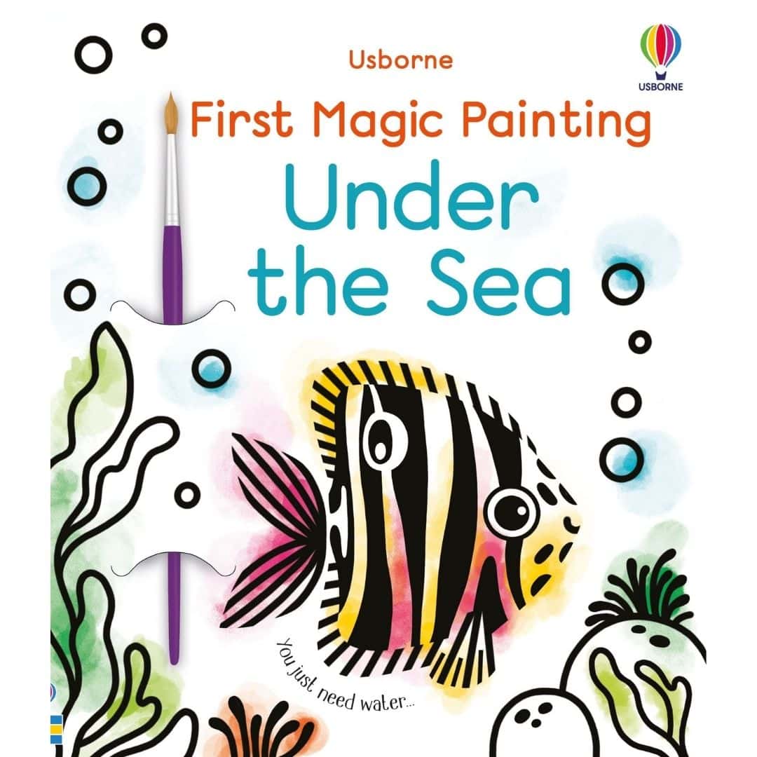 Carte de pictat cu apa - First Magic Painting Under the Sea