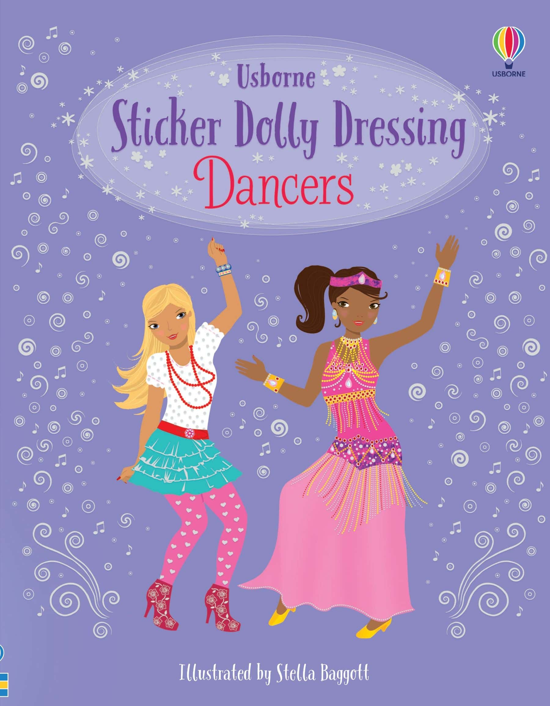 Carte pentru copii - Sticker Dolly Dressing Dancers