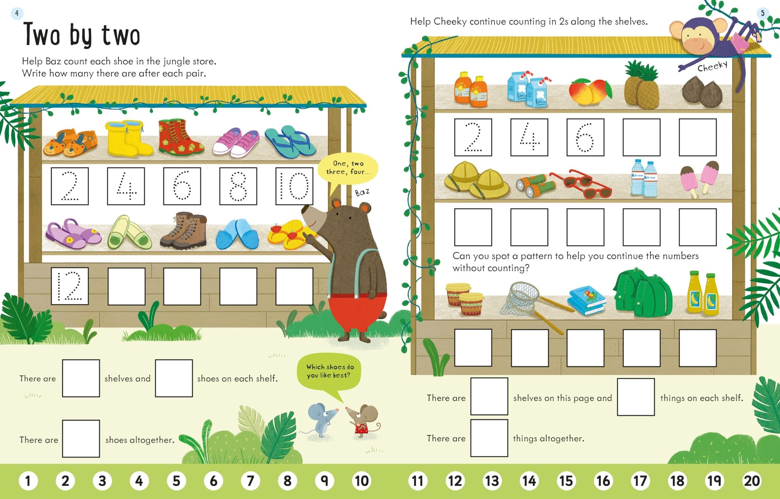 Carte pentru copii, Usborne, Workbooks Multiplying, 6-7 ani+