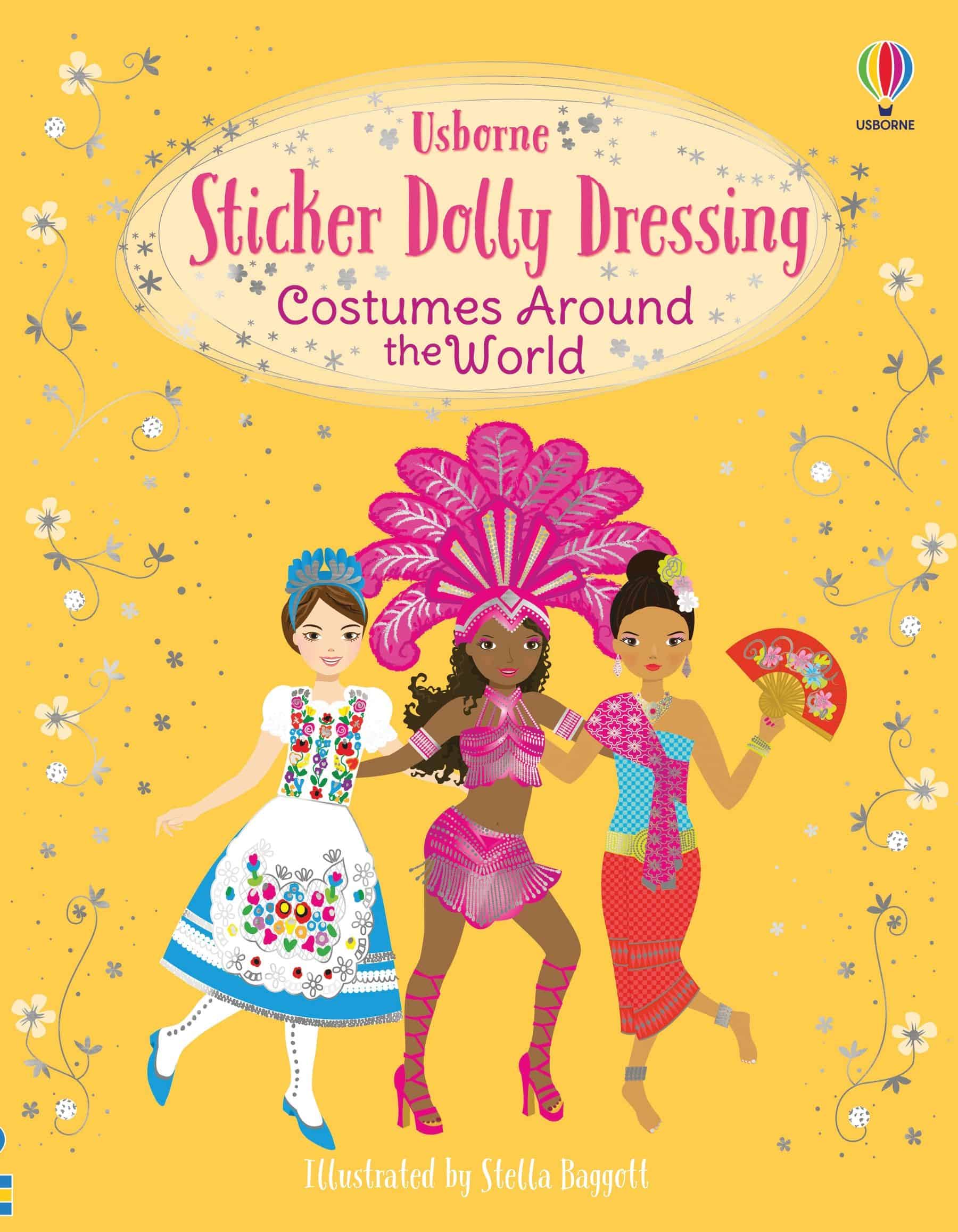 Carte pentru copii - Sticker Dolly Dressing Costumes Around the World
