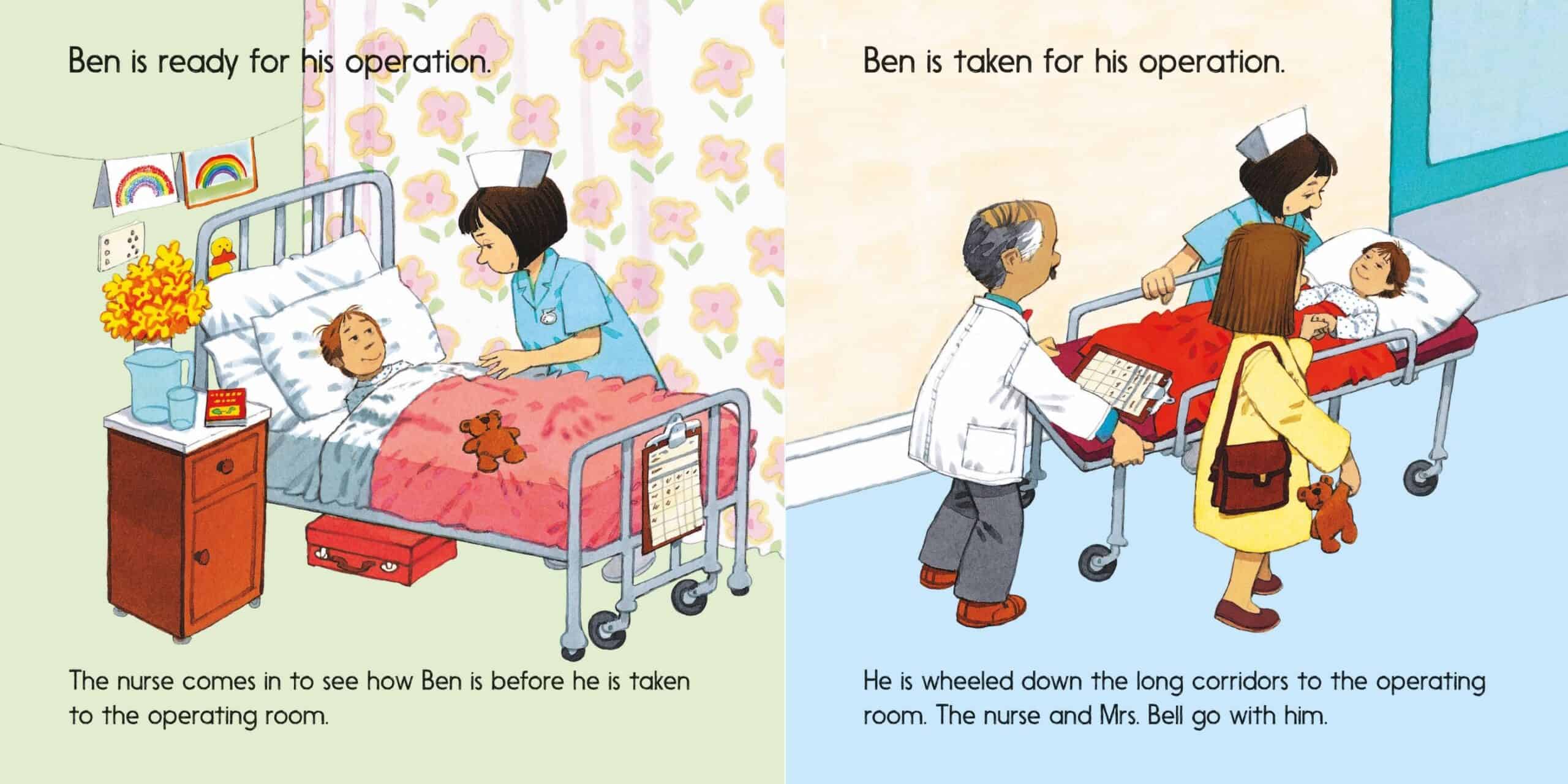 Carte pentru copii - Going to the Hospital
