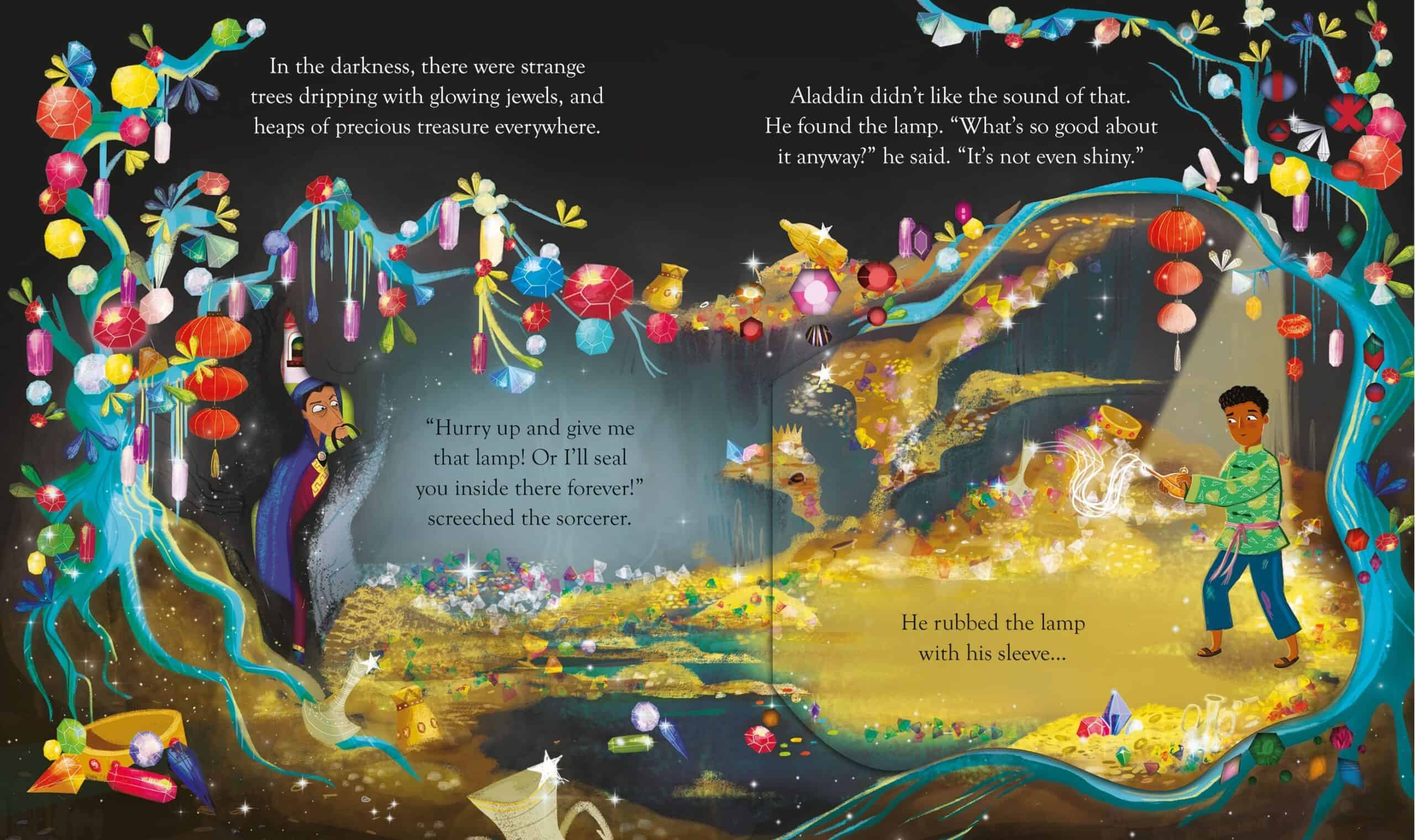 Arunca o privire inauntru - Carte pentru copii - Peep Inside a Fairy Tale Aladdin