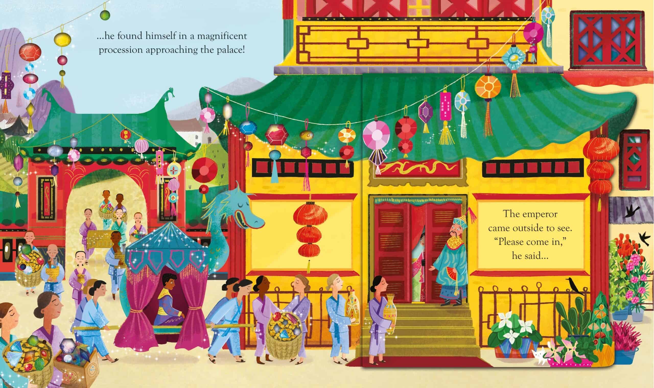 Arunca o privire inauntru - Carte pentru copii - Peep Inside a Fairy Tale Aladdin