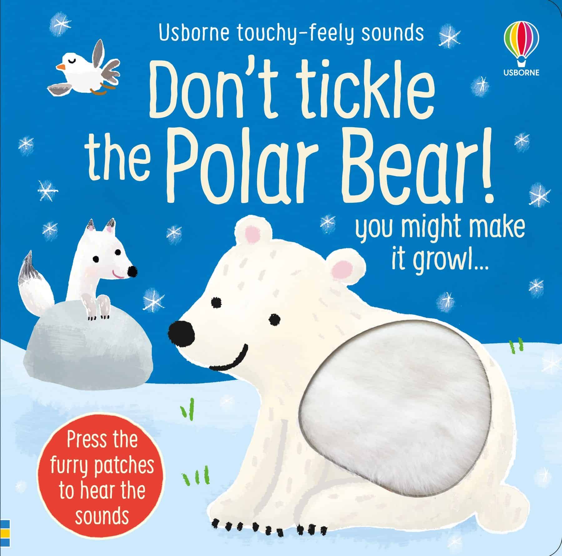 Don’t tickle the polar bear! – Carte senzoriala cu sunetele ursului polar