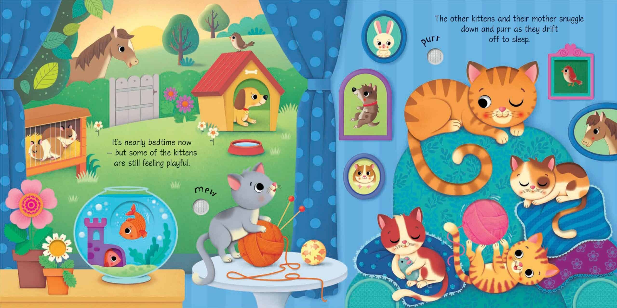 Resigilat - Carte muzicala cu animale - Pets Sound Book