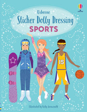 Carte pentru copii, Usborne, Sticker Dolly Dressing Sports, 5+ ani