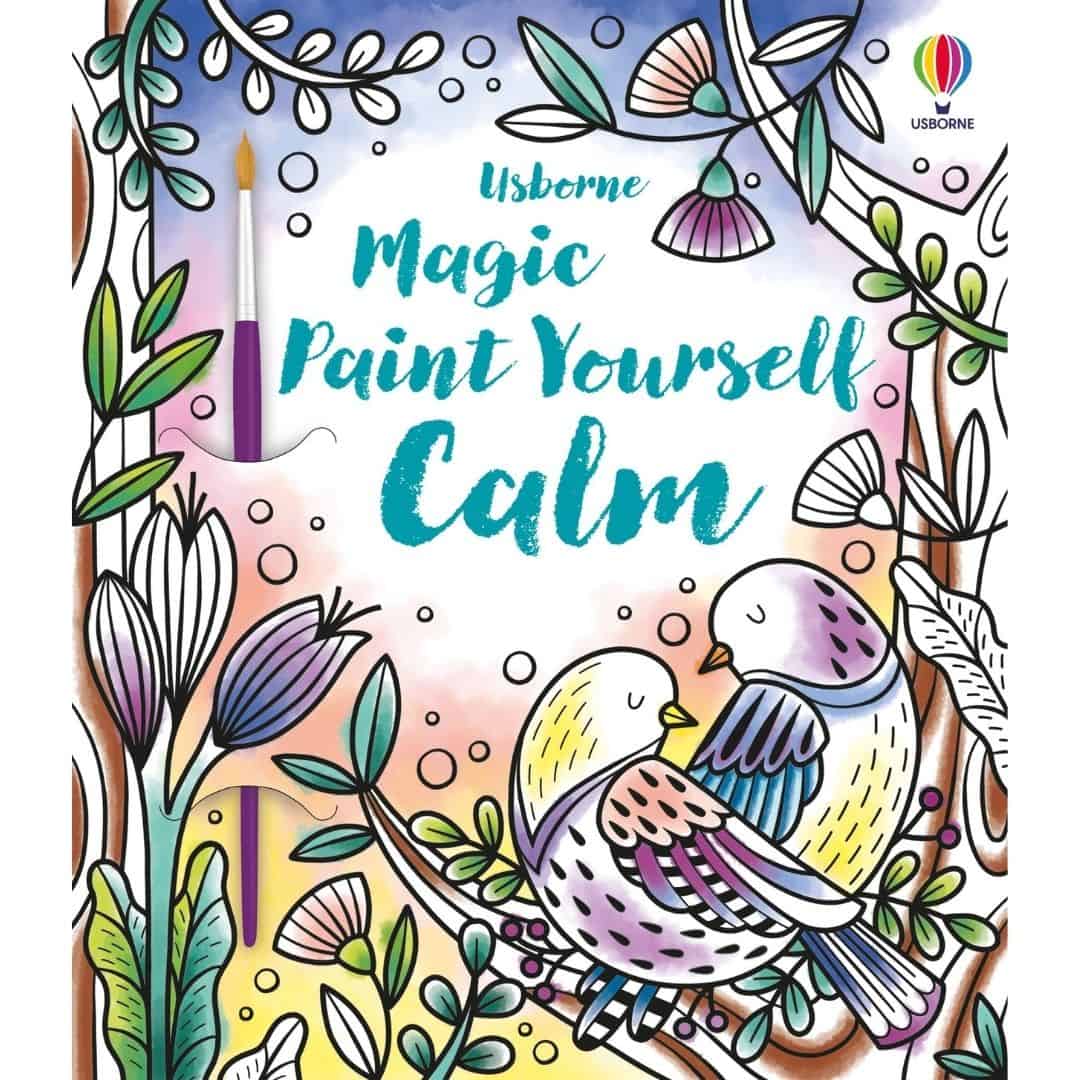Carte de pictat cu apa - Magic Paint Yourself Calm