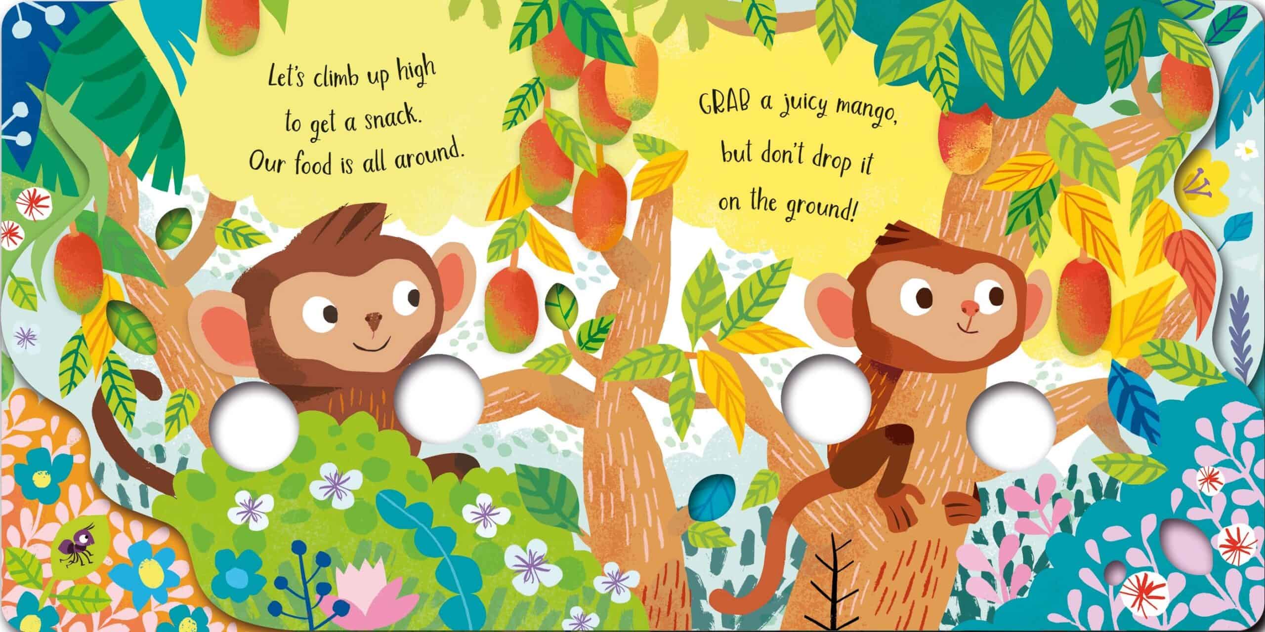 Carte pentru copii - Fingerwiggly Monkeys