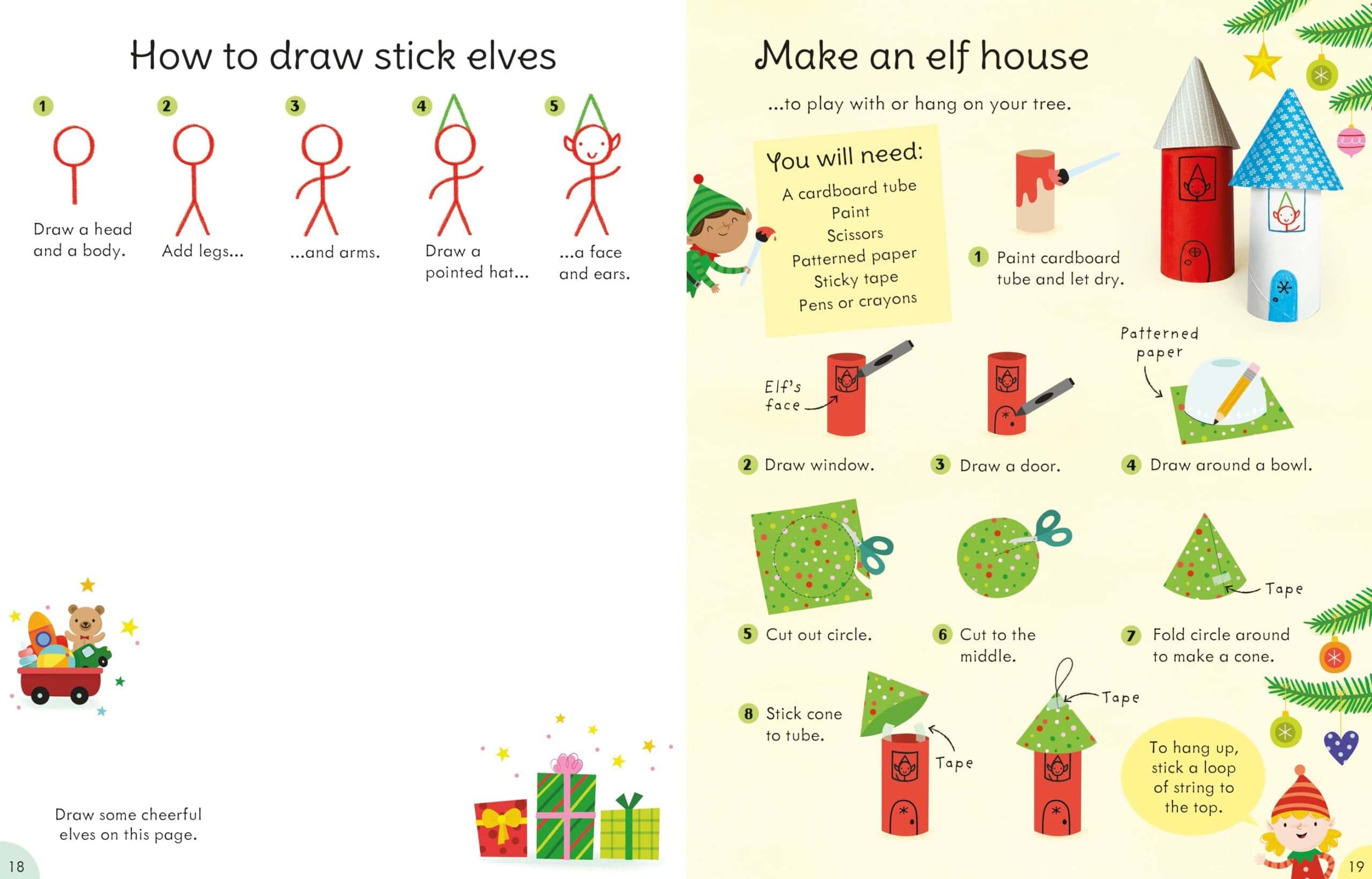 Carte pentru copii - Christmas things to make and do