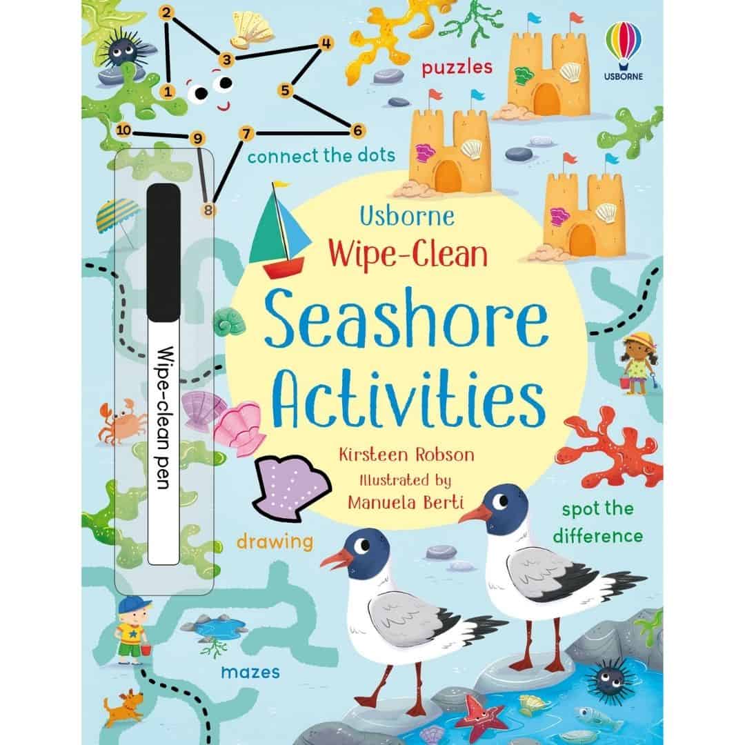 Scrie si sterge - Wipe-Clean Seashore Activities