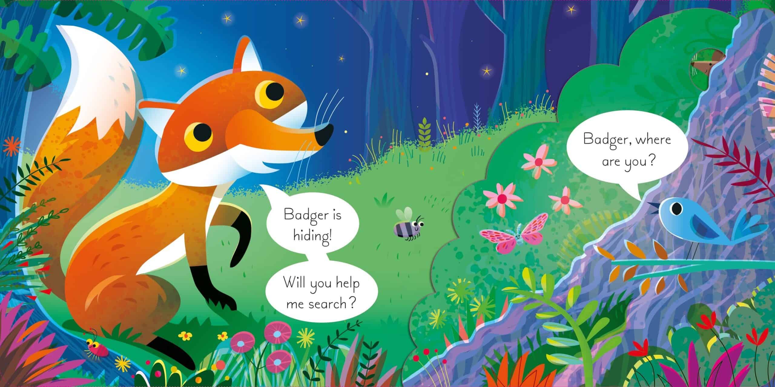 Carte pentru copii - Play Hide & Seek with Fox