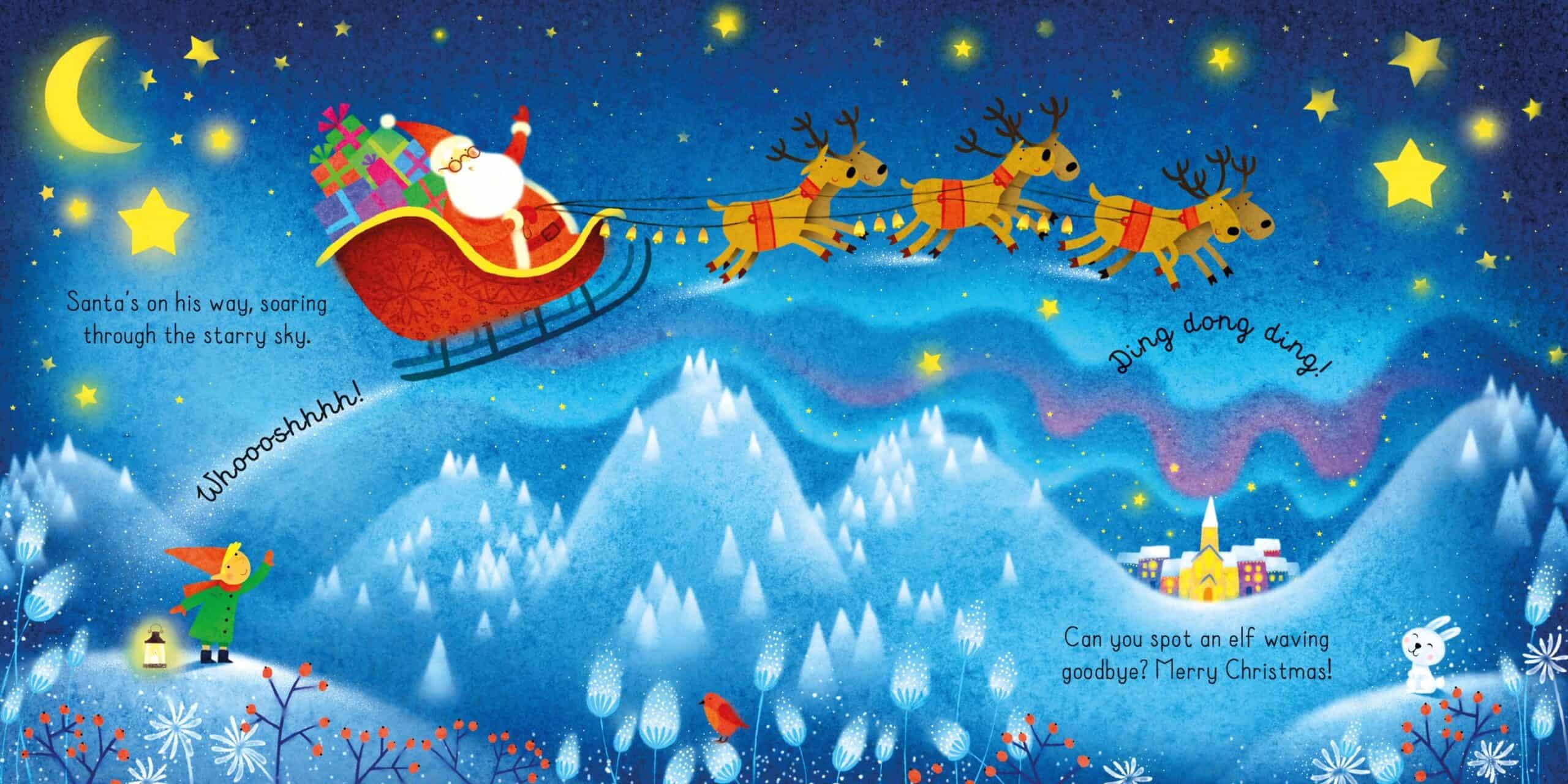 Carte pentru copii - Book & Jigsaw: Santa