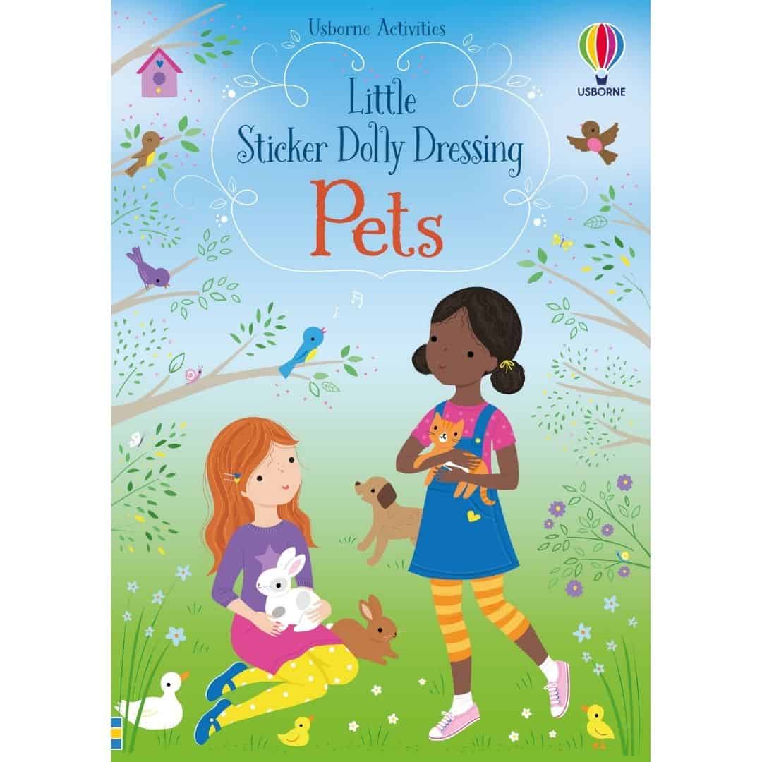 Carte cu animale - Little Sticker Dolly Dressing Pets