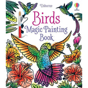 Carte de pictat cu apa - Pasari - Birds Magic Painting Book