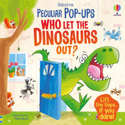 Carte pentru copii - Peculiar Pop-ups Who Let The Dinosaurs Out?