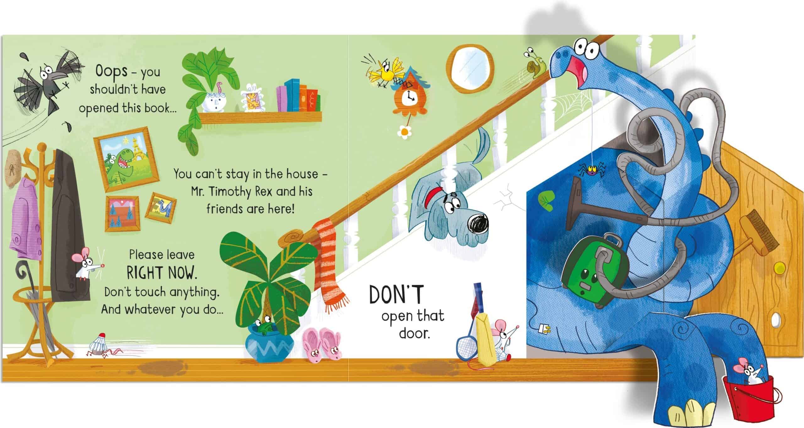 Carte pentru copii - Peculiar Pop-ups Who Let The Dinosaurs Out?