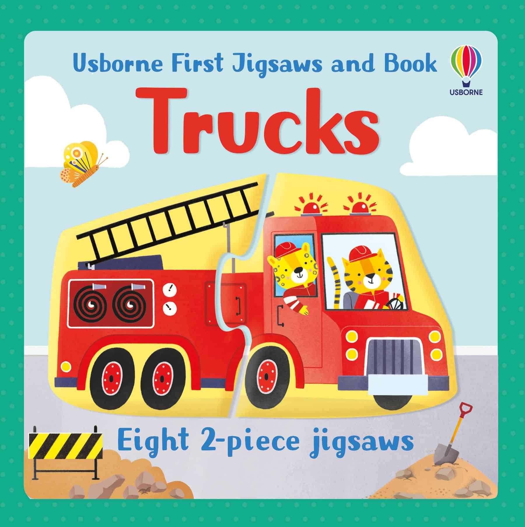 Carte pentru copii - Usborne First Jigsaws: Trucks