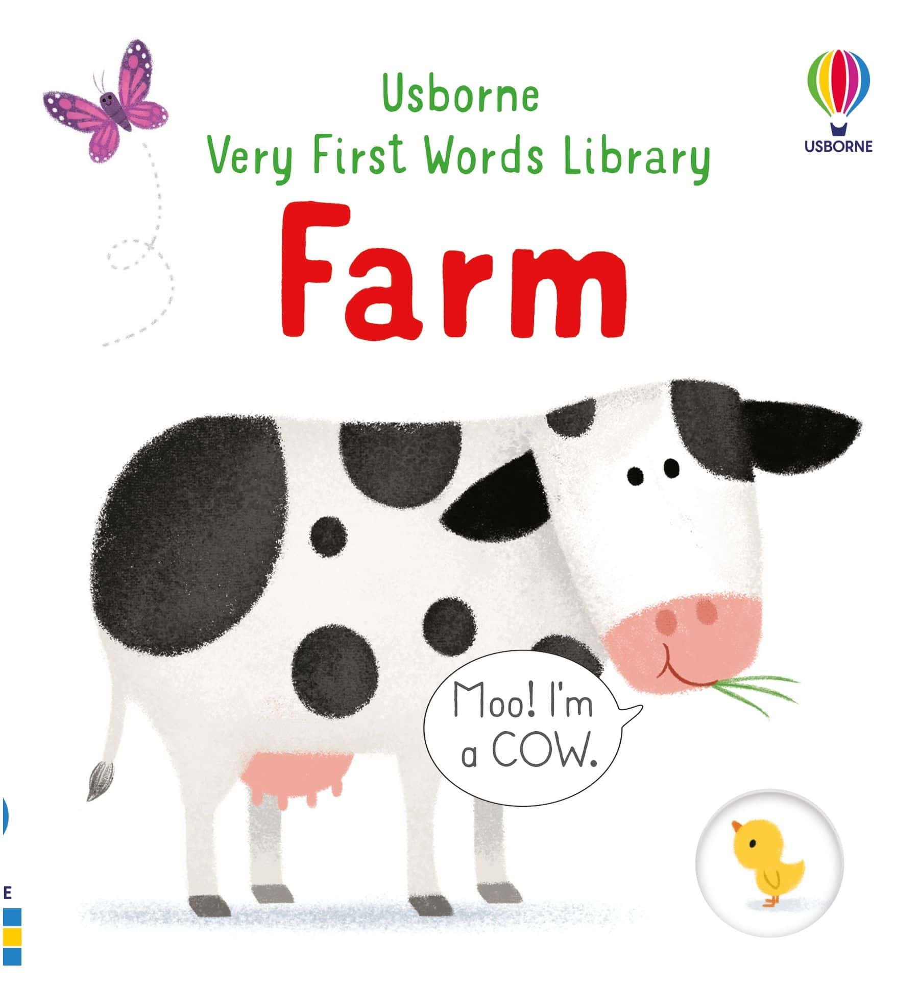 Carte pentru copii, Usborne, Farm, 12+ luni
