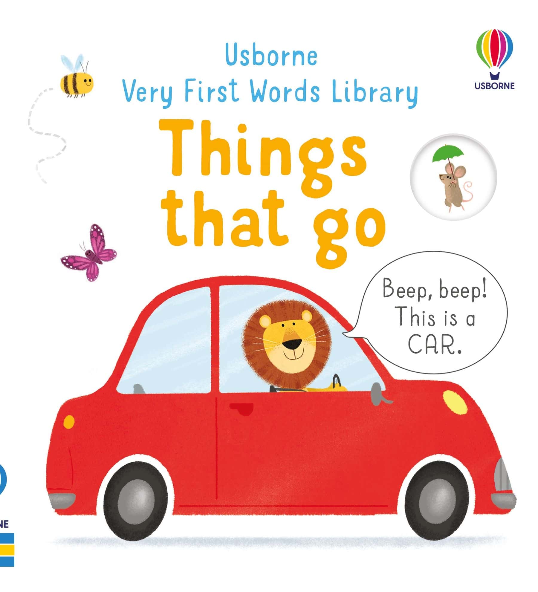 Carte pentru copii, Usborne, Things that go, 6+ luni