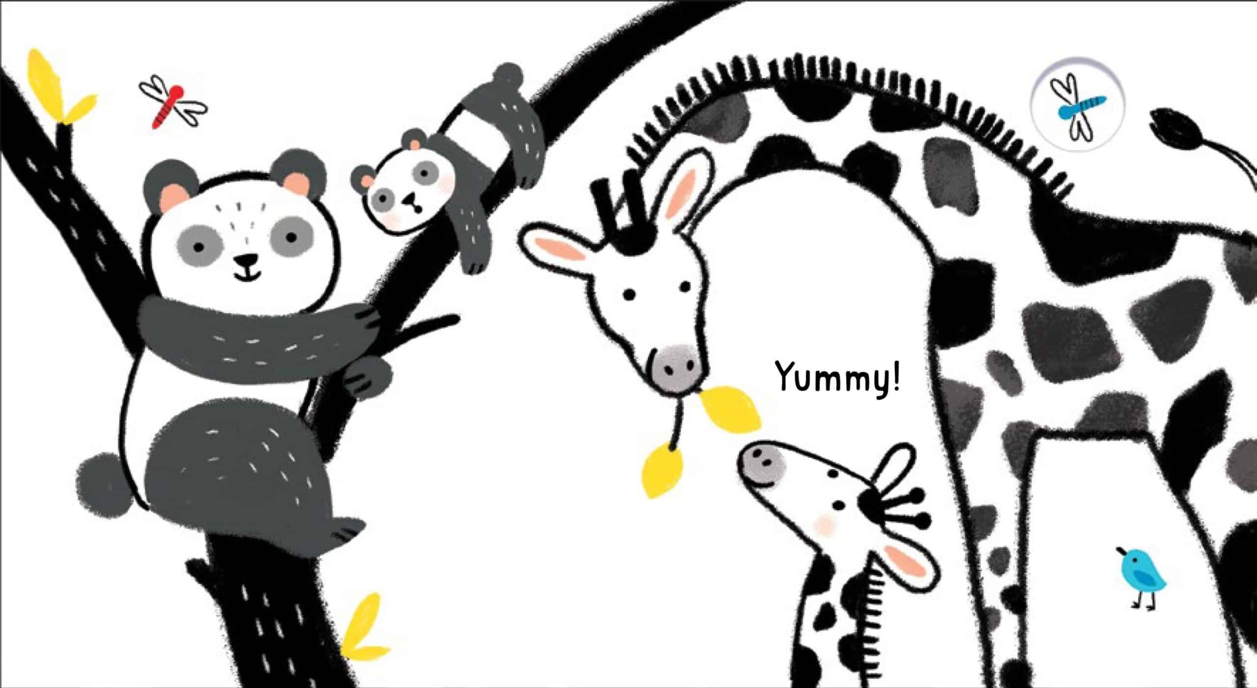Carte pentru copii - Baby’s Black and White Books: Animals