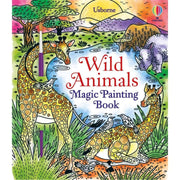 Carte de pictat cu apa - Wild Animals Magic Painting Book