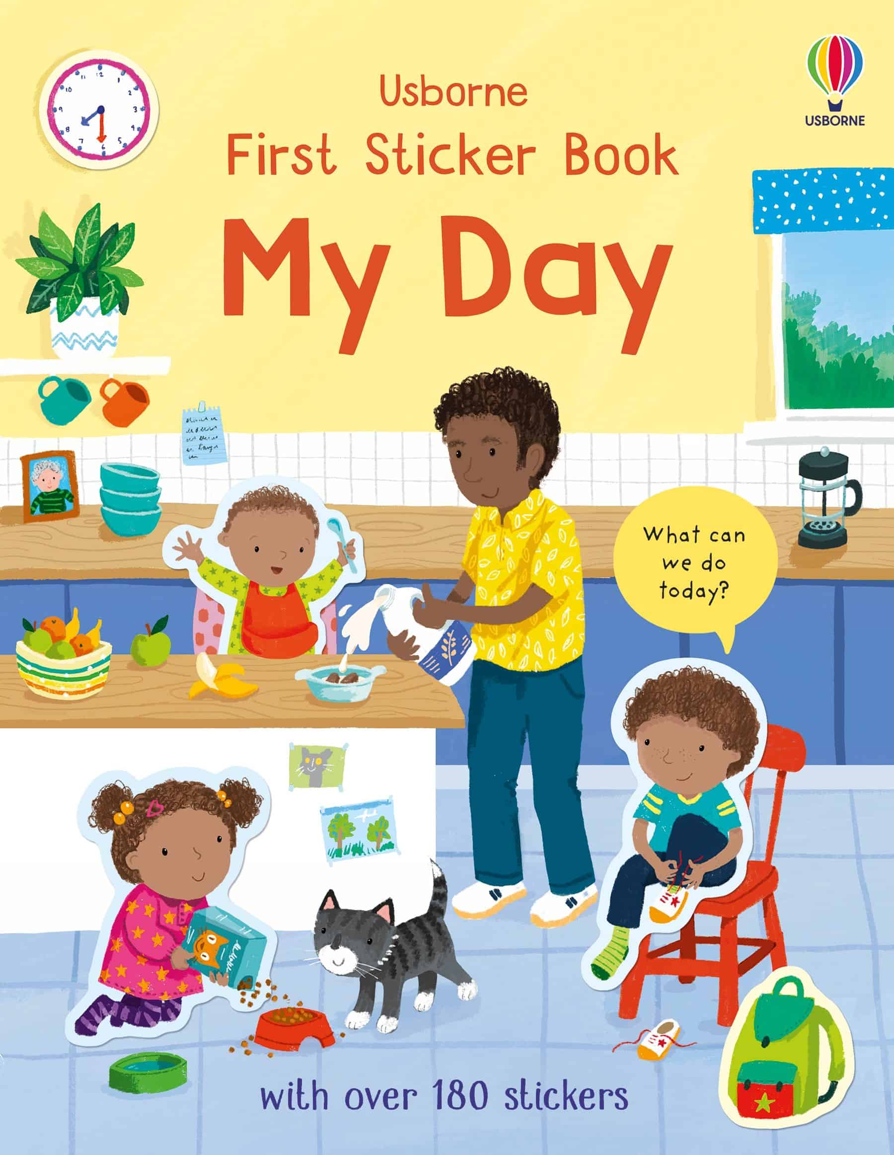 Resigilat - Carte pentru copii - First Sticker Book My Day