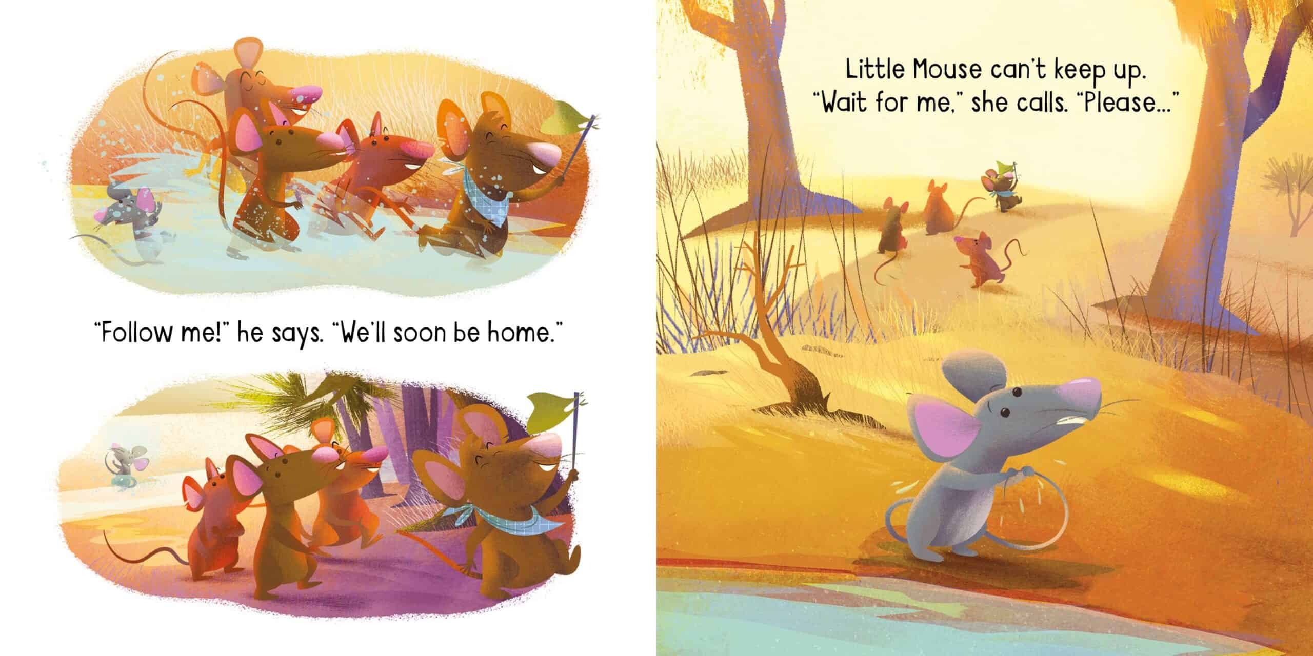 Carte pentru copii - Little Board Books: The Lion and the Mouse