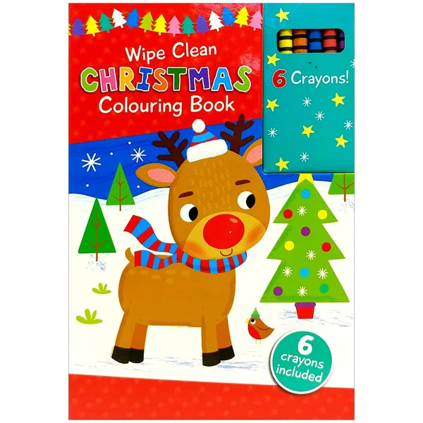 Carte Wipe-Clean Christmas, North Parade - RUDOLPH, 3+ ani