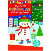 Carte Scrie si Sterge, North Parade - SNOWMAN, 3+ ani