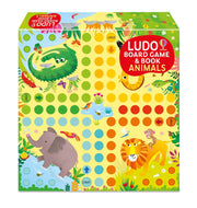 Carte pentru copii - Usborne Book & Board Game Animal Ludo