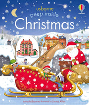 Peep Inside Christmas  – Carte cu imagini 3D despre Craciun
