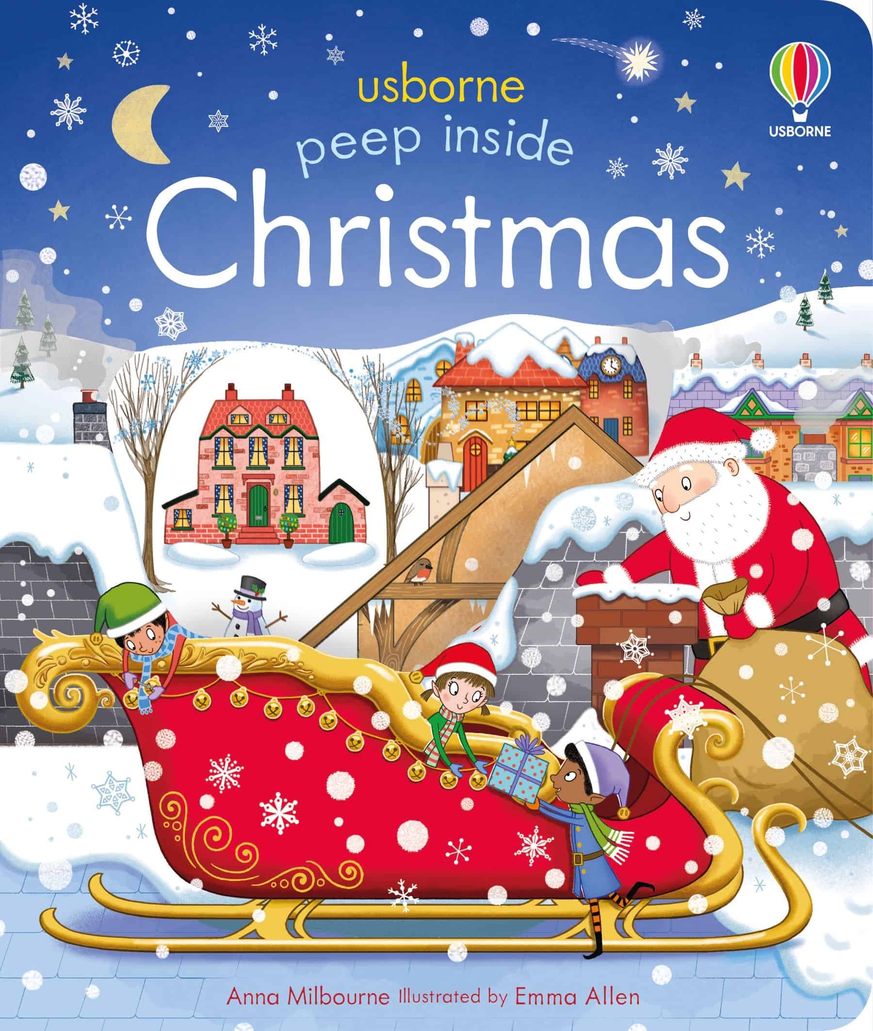 Peep Inside Christmas  – Carte cu imagini 3D despre Craciun