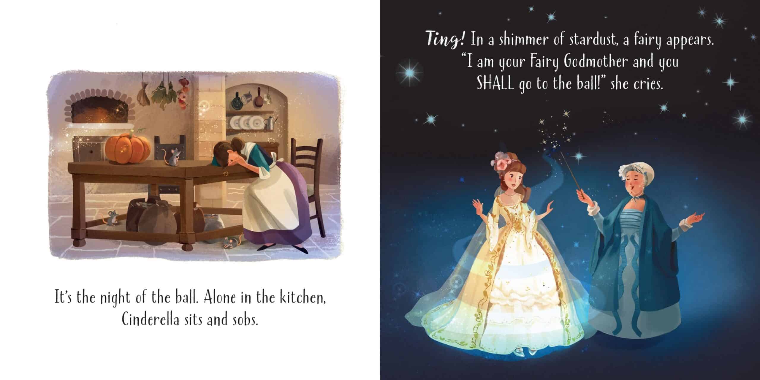 Carte pentru copii - Little Board Books: Cinderella