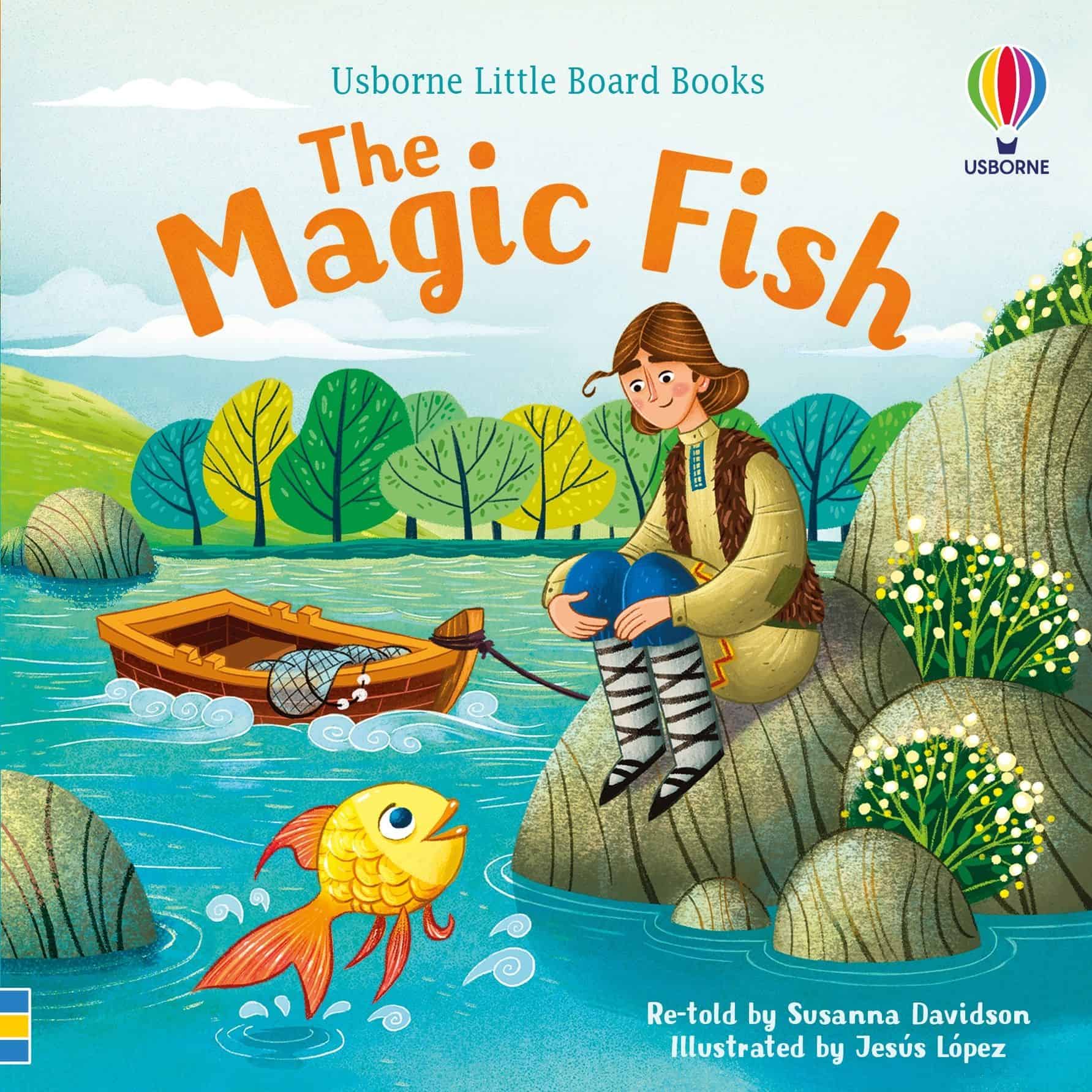 Carte pentru copii, Usborne, The Magic Fish, 2+ ani