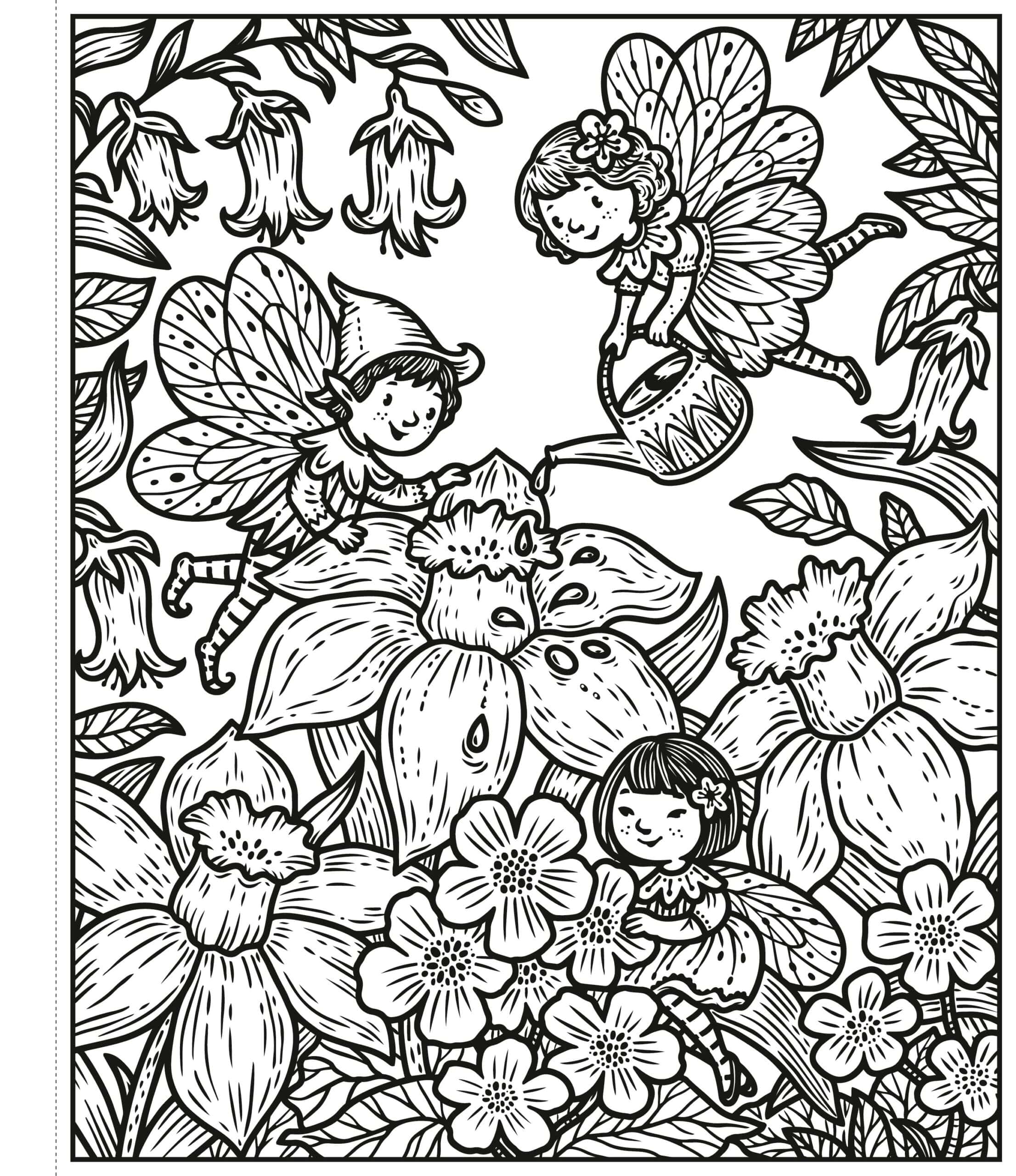 Carte de pictat cu apa pentru copii - Easter Magic Painting Book