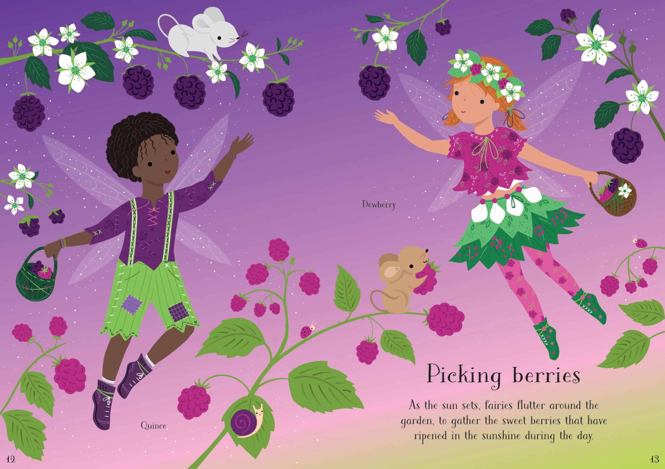 Little Sticker Dolly Dressing Garden Fairy