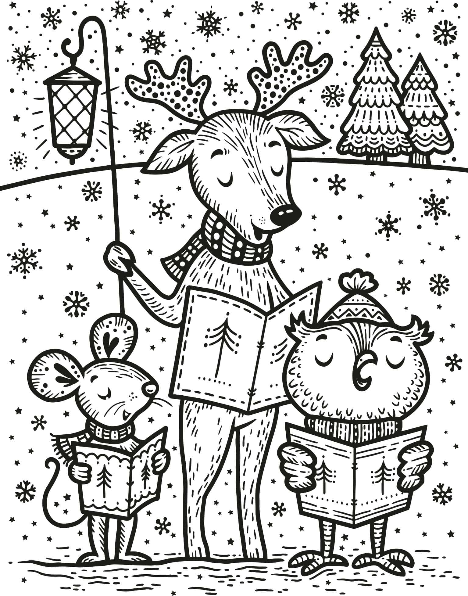 Carte pentru copii - Magic Painting Christmas Cards