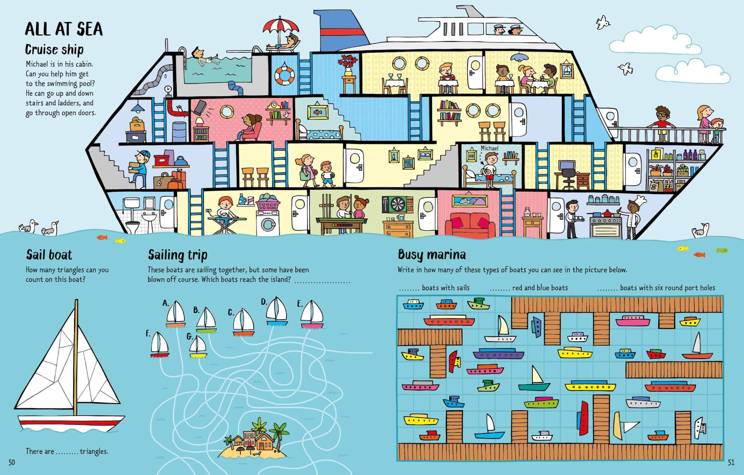 Carte pentru copii - Travel Activity Book