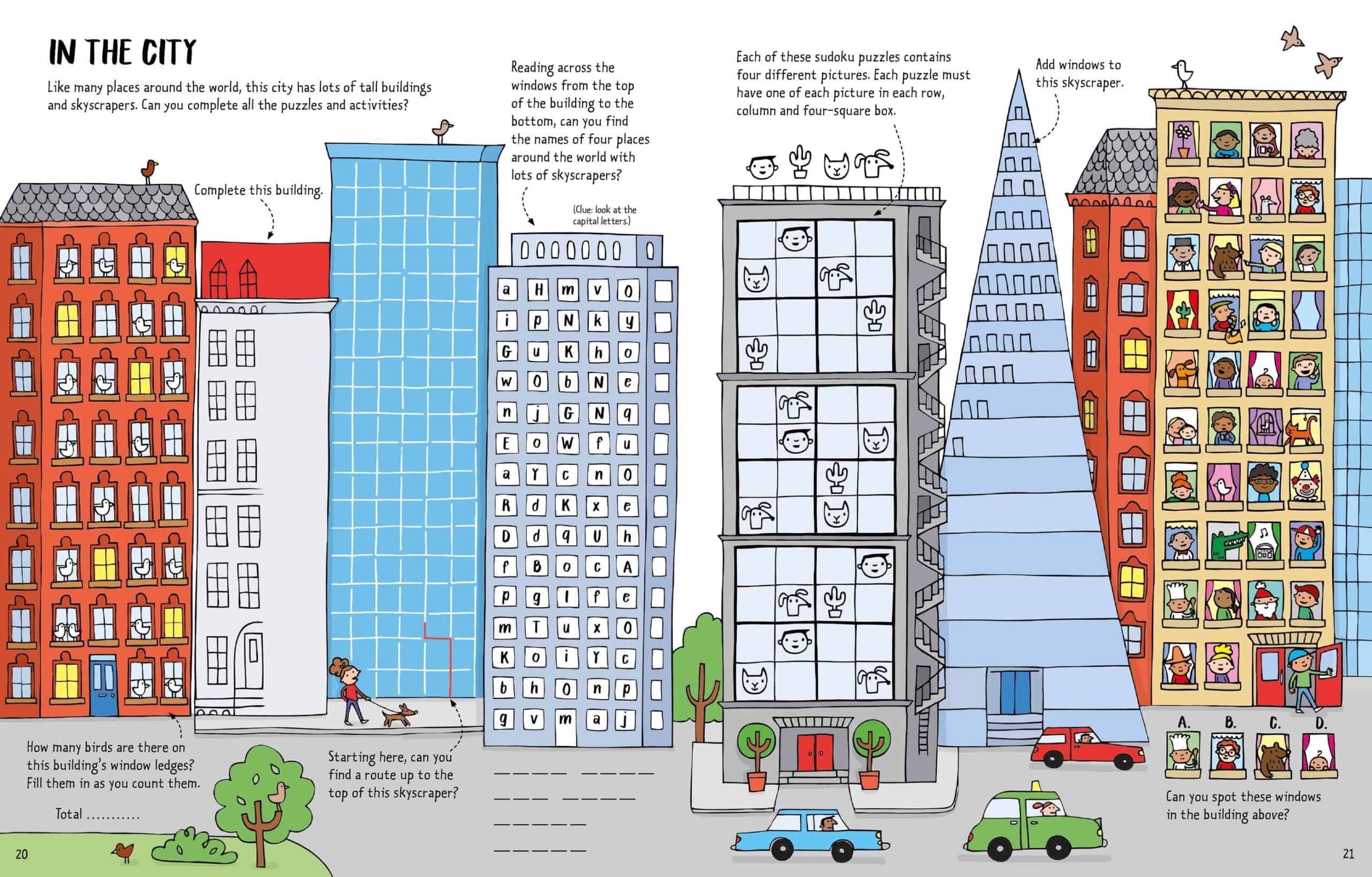 Carte pentru copii - Travel Activity Book