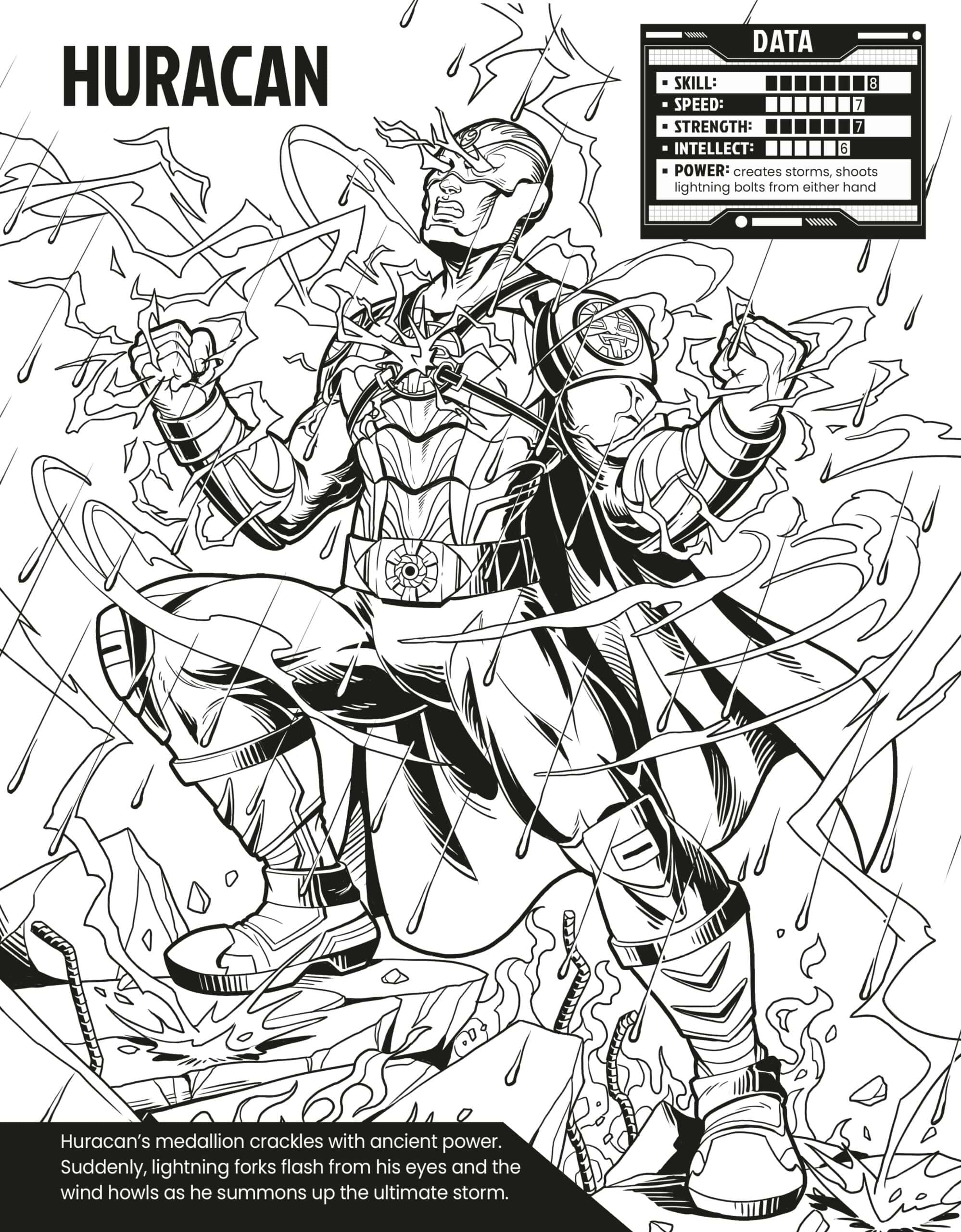 Carte pentru copii - Colour Your Own Superheroes