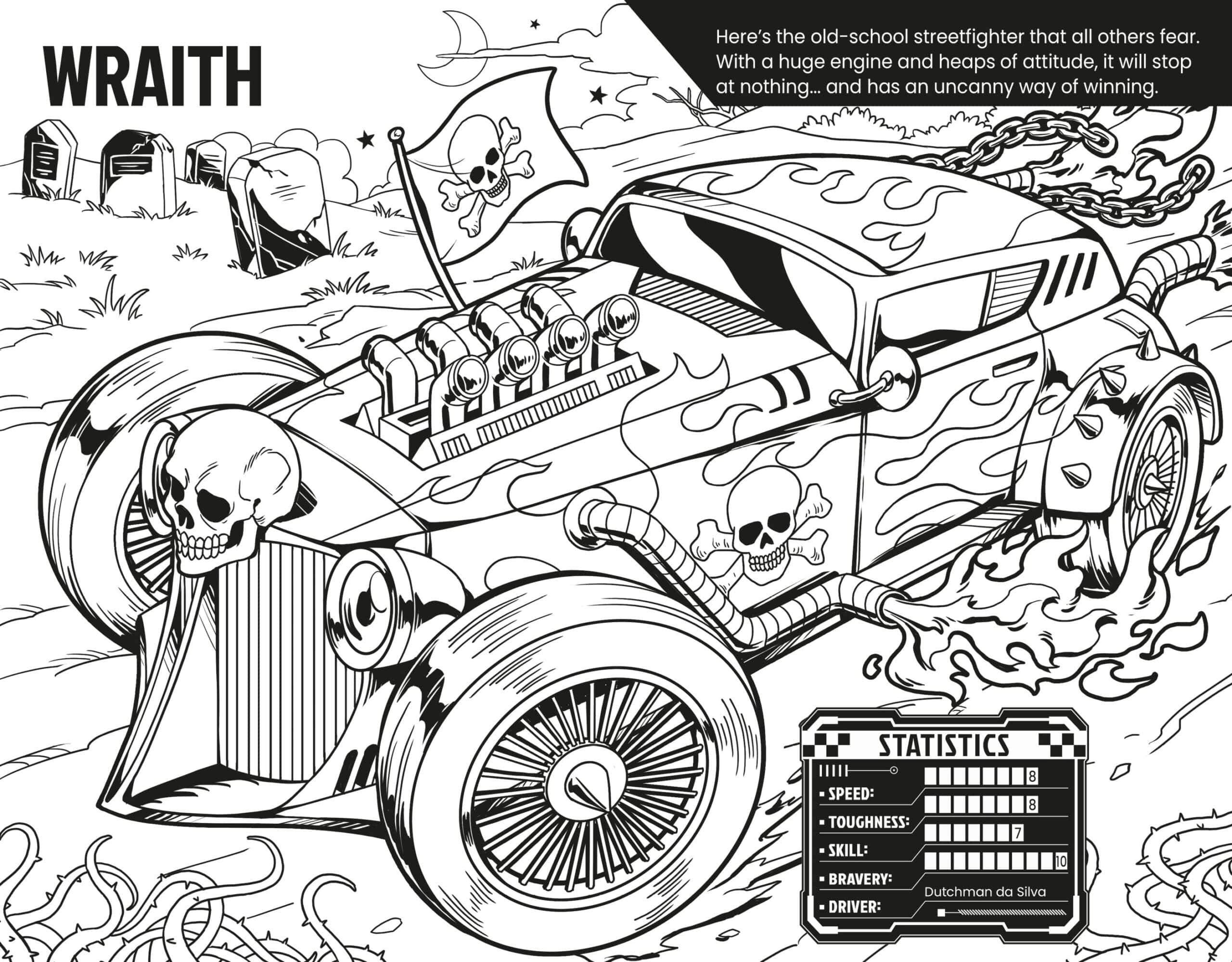 Carte pentru copii - Colour Your Own Super Cars