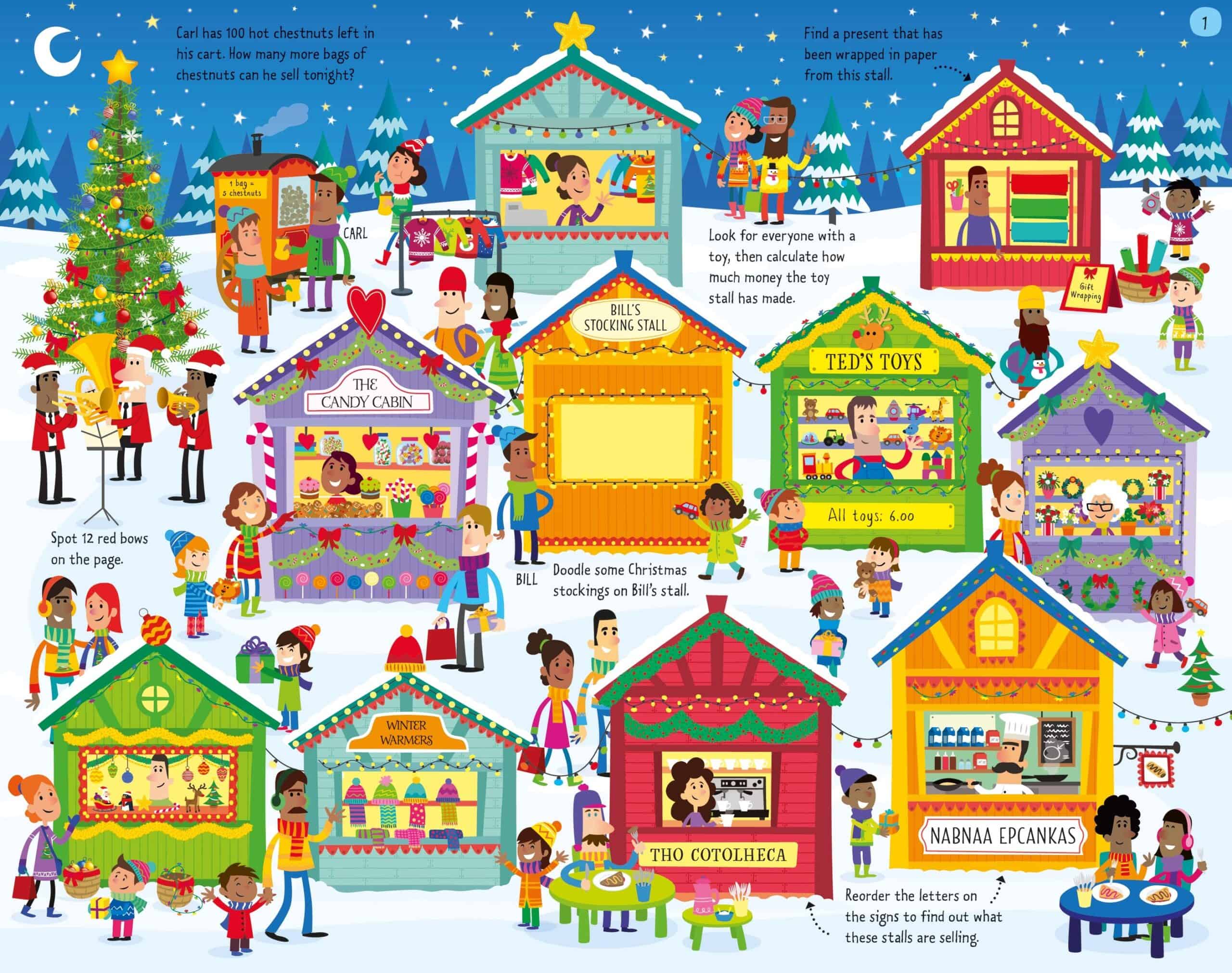 Carte pentru copii - Christmas Activities
