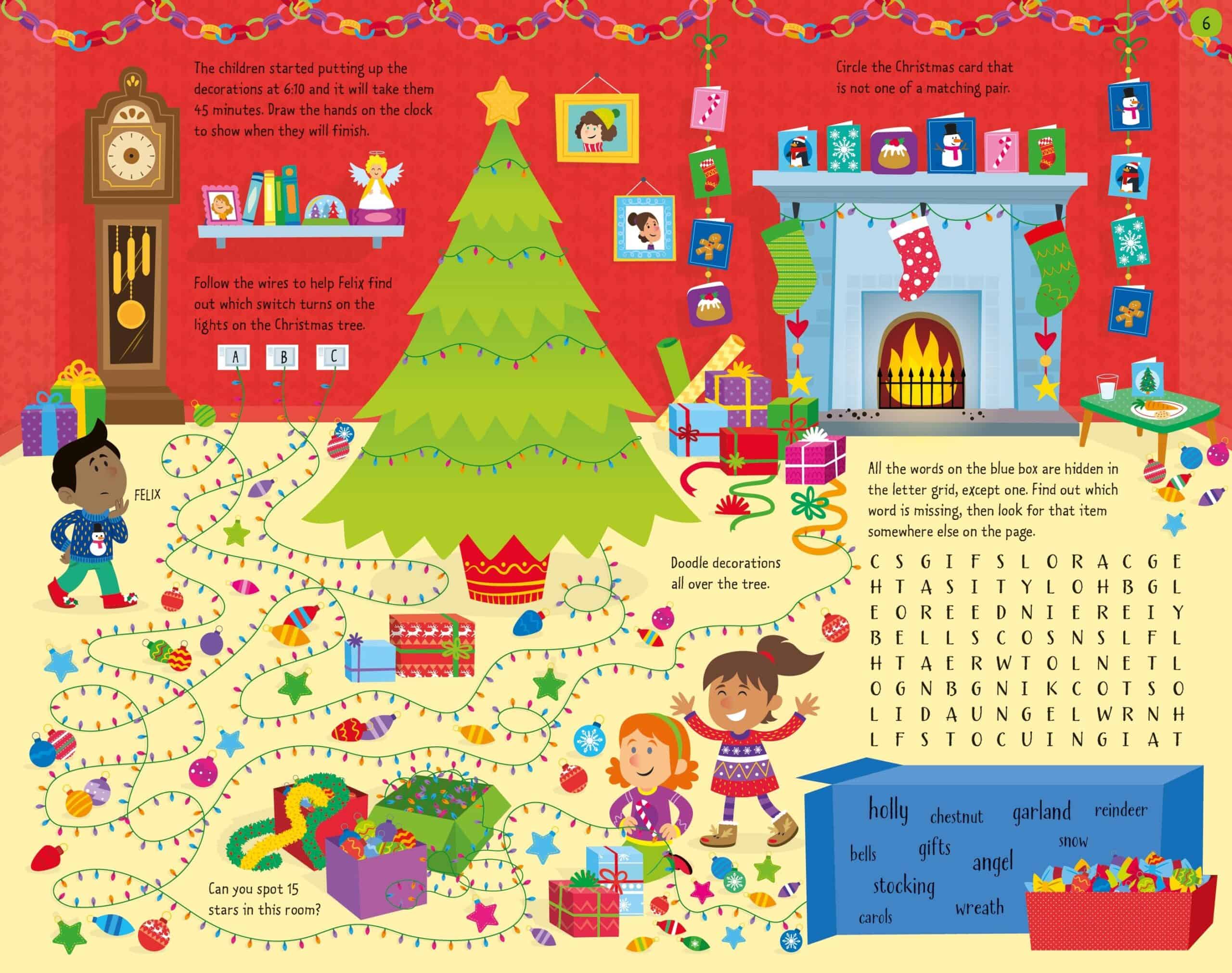 Carte pentru copii - Christmas Activities