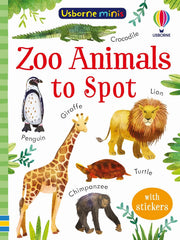 Carte pentru copii, Usborne, Zoo Animals to Spot, 6+ ani