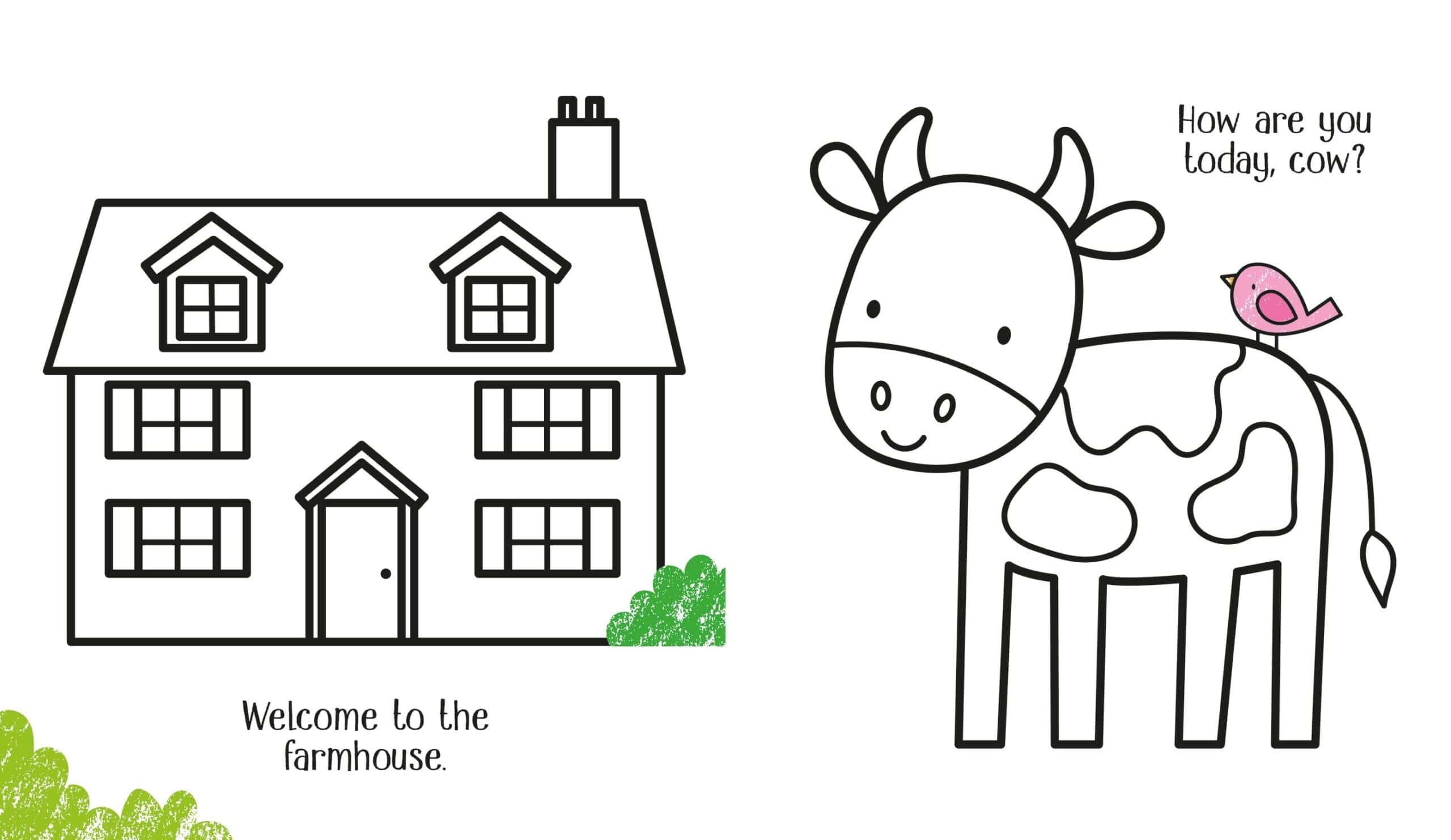 Carte pentru copii - First Colouring Farm