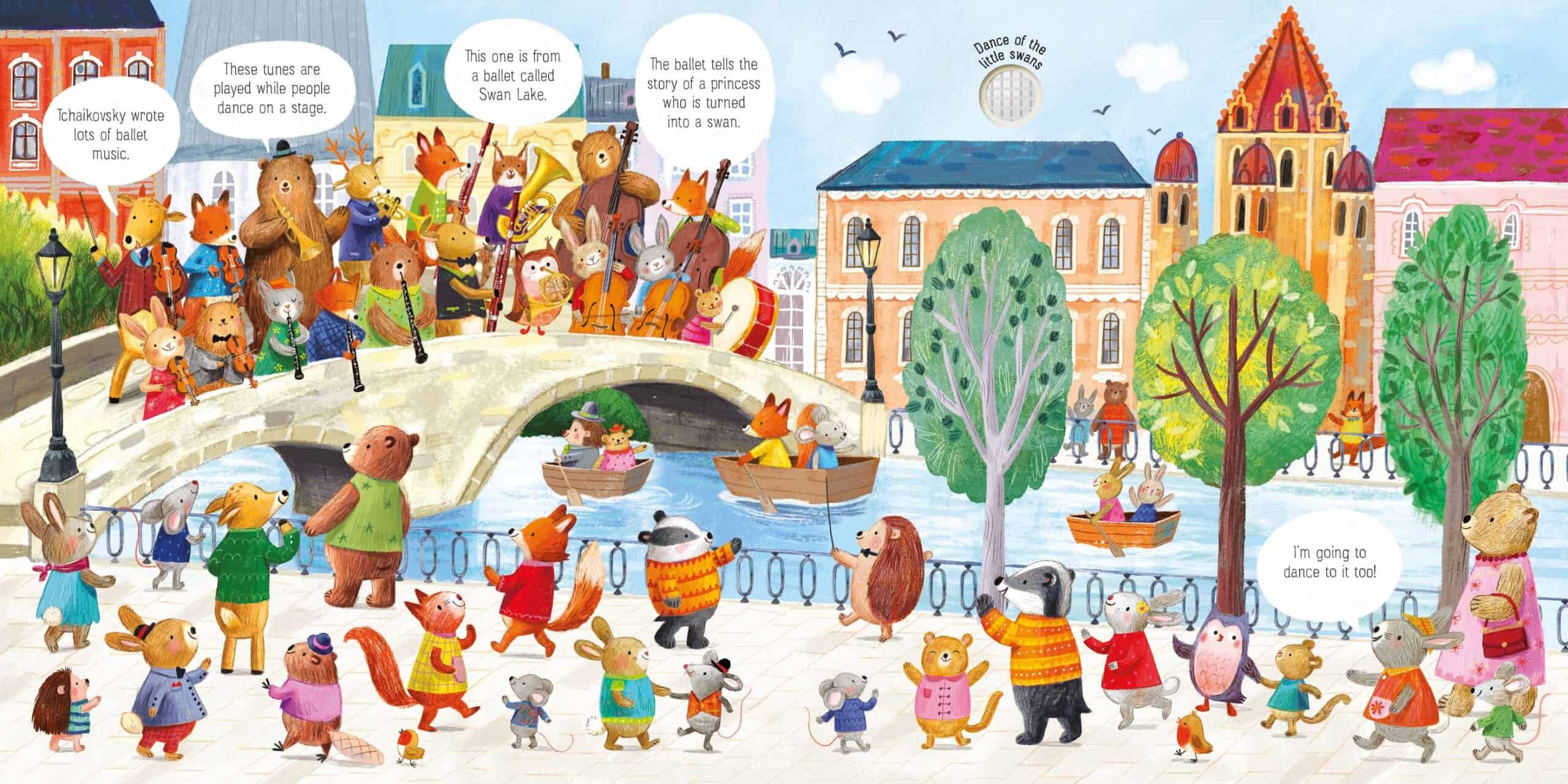 Resigilat - Carte pentru copii - The Animal Orchestra Plays Tchaikovsky