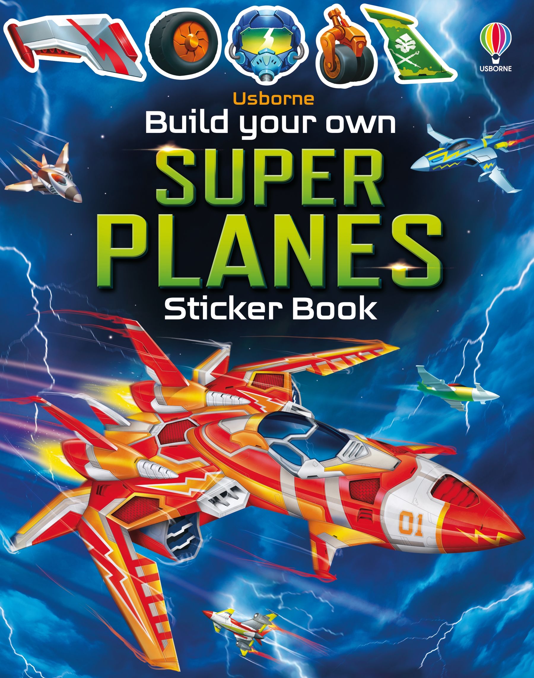 Carte pentru copii, Usborne, Build Your Own Super Planes, 5+ ani