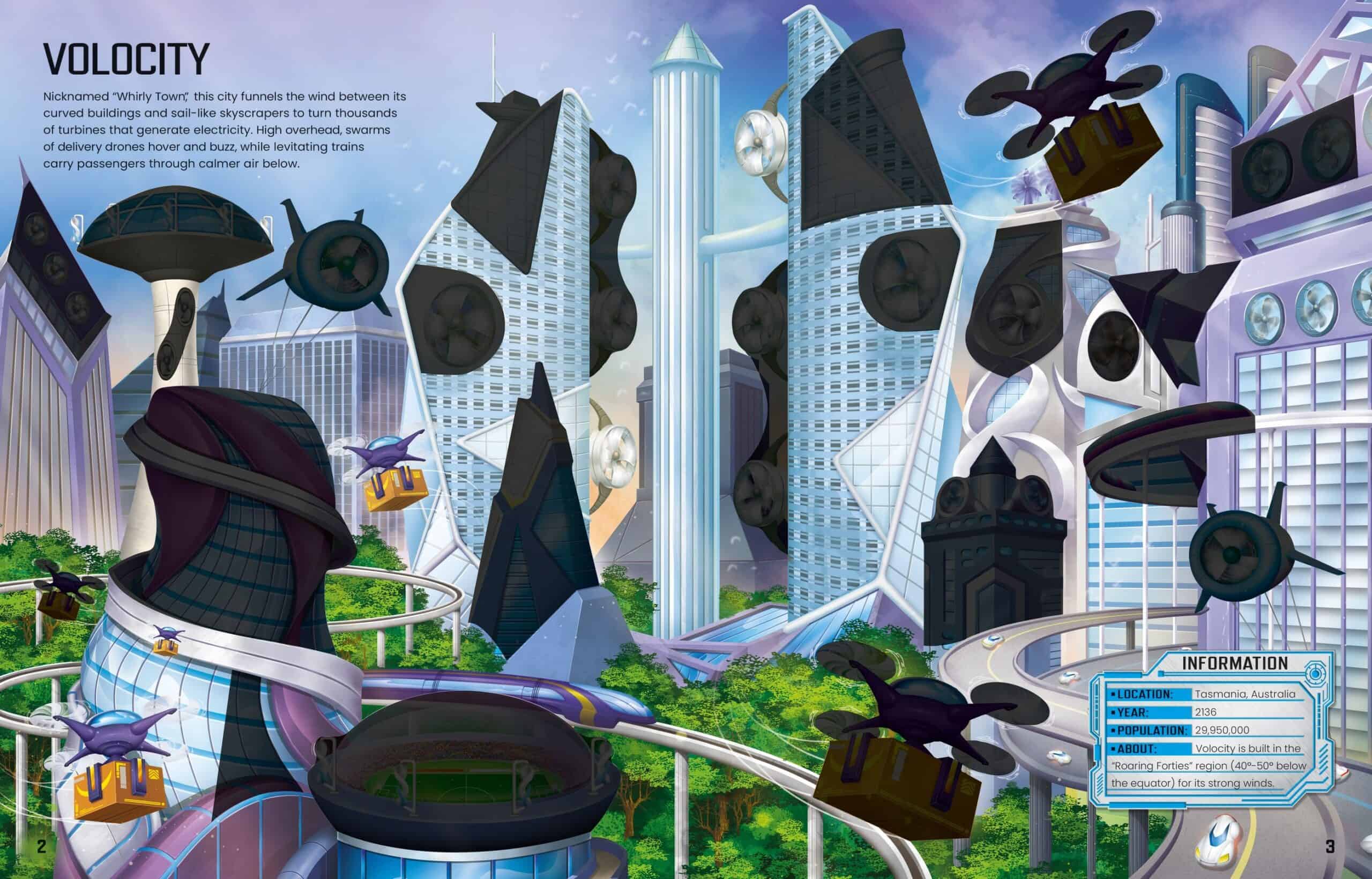 Carte pentru copii - Build Your Own Future Cities