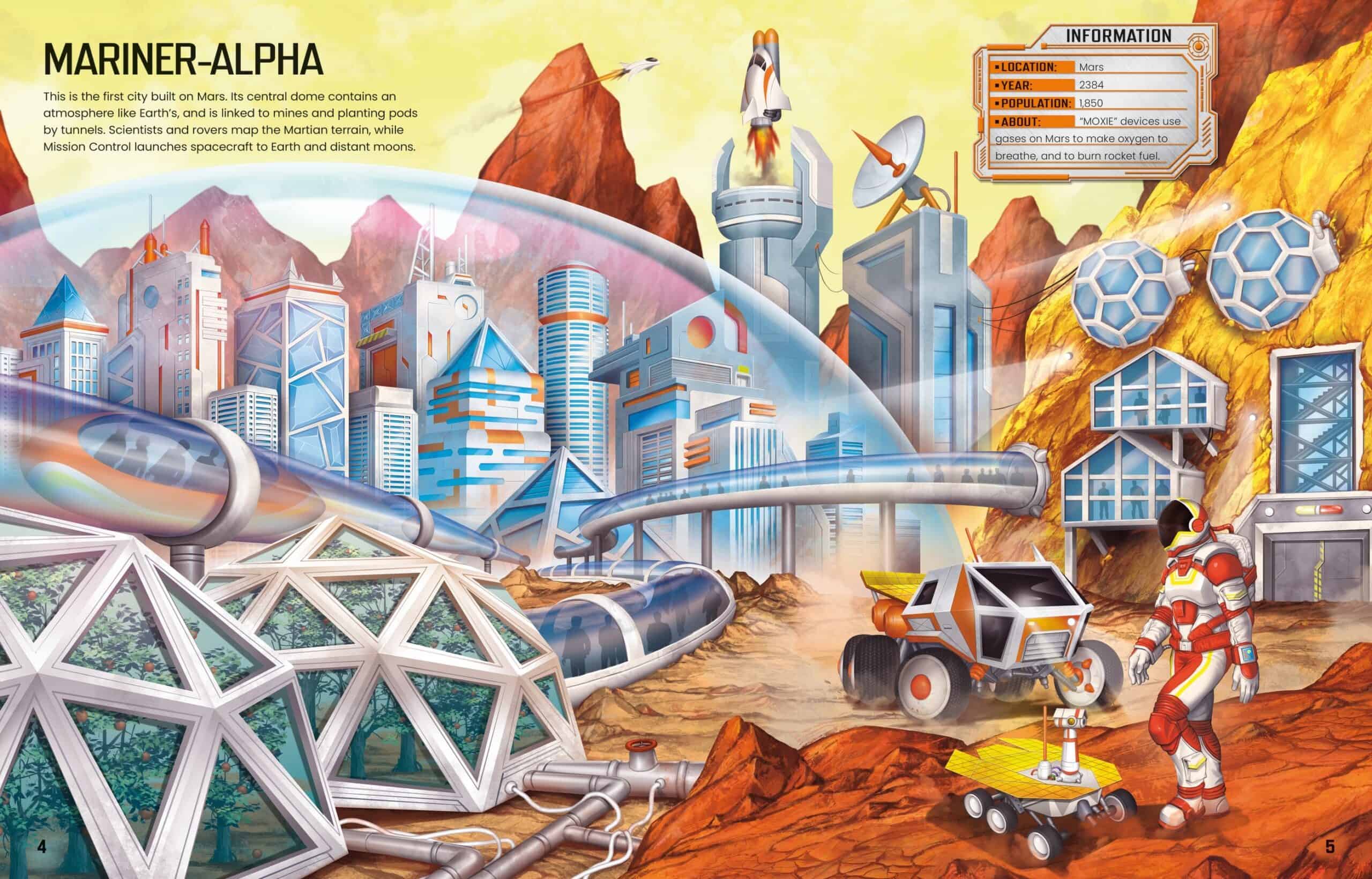 Carte pentru copii - Build Your Own Future Cities